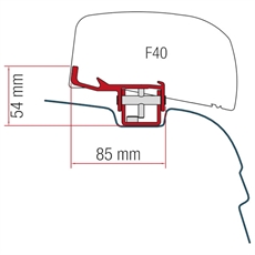 F40 Varebilbeslag for VW T5 / T6